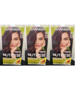 3X Garnier Nutrisse Nourishing Hair Color Creme, 462  Sugar Beet DEEP BERRY - $36.66 CAD