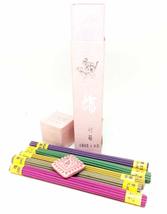 Incense Boxed Gift Set - Sticks with Ceramic Stand (Pink) - $15.00