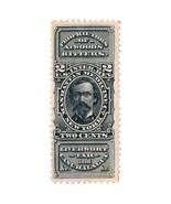 RS172c 2c Manhattan Medicine Co. Proprietary Die Stamp, 1878, New York, ... - $1,085.86 MXN