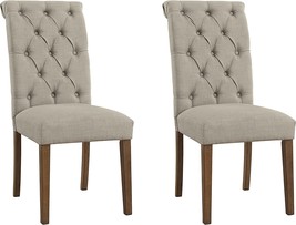 Signature Design By Ashely Harvina French Country Tufted Upholstered, Beige - £187.09 GBP