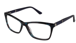 Nicole Miller Bateau Eyeglass Frames Blue Navy Tortoise 55-15-140 - £94.32 GBP