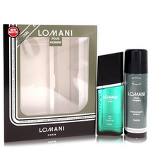 Lomani by Lomani Gift Set -- 3.4 oz Eau De Toilette Spray + 6.7 oz Deodo... - £32.85 GBP