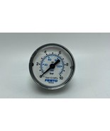  Festo MA-40-10-1/8-EN Pressure Gauge 0 to 10 Bar Dial Size 40mm PN# 162... - £12.72 GBP