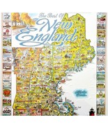 New England Novelty Map 1991 High Quality Custom Framed Vintage XL 34x25... - £102.80 GBP