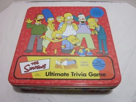 The Simpsons Ultimate Trivia Game In Collector's Tin 2000 Trivia Questions - $15.99