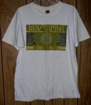 Movement Festival Shirt Vintage 2001 Cypress Hill Method Man Better Than Ezra LG - £320.72 GBP
