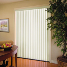 Vertical Blinds 78&quot; x 84&quot; Light Filtering Wide Window Patio Sliding Doors - £39.16 GBP