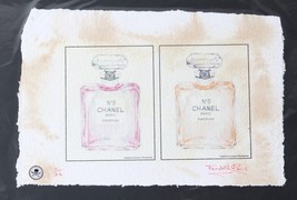 Chanel No.5 Perfume Print By Fairchild Paris LE 11/25 - £116.43 GBP