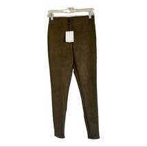 Gibson Latimer Olive Suede Skinny Pant Size XS - £30.75 GBP