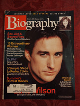 BIOGRAPHY Magazine July 2003 Luke Wilson Samuel L Jackson Dr. Phil McGraw - £7.59 GBP
