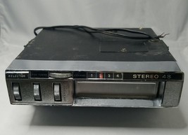 8 Track Tape Player Under Dash Car Radio TP-801 FM Multiplex Radio 1960 ... - $58.00
