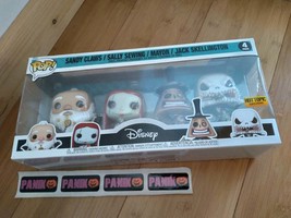 Funko Pop Disney Nightmare Before Christmas 4 Pack - Hot Topic Exclusive - £62.84 GBP