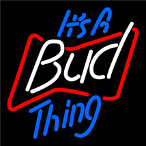 Budweiser Its A Bud Thing Neon Beer Sign - £557.10 GBP