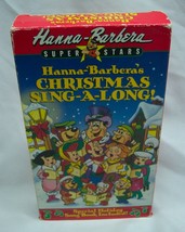 Vintage Hanna-Barbera&#39;s Christmas SING-A-LONG Vhs Video Movie 1989 - £11.84 GBP