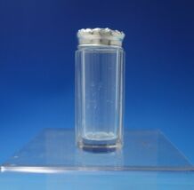 Sterling Silver Dresser Jar with Daisies on Lid c.1910 3 3/4&quot; x 1 1/4&quot; (... - $359.85 CAD