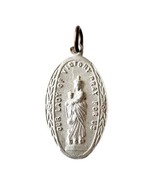 Vintage Our Lady Of Victory Shrine Pendant Medal Silver-tone Lackawanna ... - €17,15 EUR