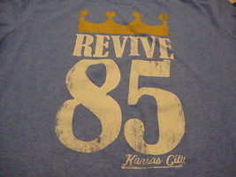 MLB Kansas City Royals Major league Baseball Fan Revive 85 Distressed T Shirt M - £11.83 GBP