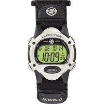 Timex Expedition® Women&#39;s Chrono Alarm Timer - Silver/Black - £43.49 GBP