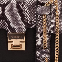The Venezia Black Leather Handbag image 7