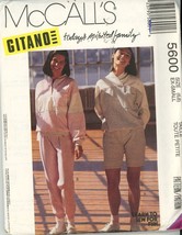 Mccall&#39;s 5600 Gitano Misses TOps and Pants or shorts Size 6,8 UNCUT - £3.13 GBP