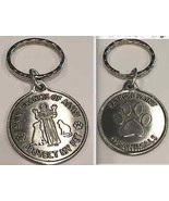 Saint Francis Of Assisi Keychain Protect My Pet Paw Print Patron Saint o... - £5.58 GBP