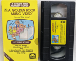 Golden Book Music Video: A Childs First Nursery Songs (VHS, 1986, Slipsl... - $14.99