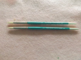 2 Marx Paint Glaze Brushes - Palette Rounds USA by Duncan #3 - $3.25