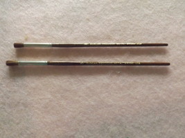 2 Duncan Paint Glaze Brushes - Precious Metal BR595 USA - #8 - $3.25
