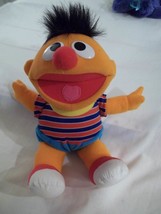 12&quot; Sesame Street Talking Ernie Plush - Tyco , 1996 - £11.08 GBP