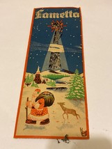 Vtg 1950s Christmas Tree Tinsel Santa Claus Lametta Package Western Germany - £31.61 GBP