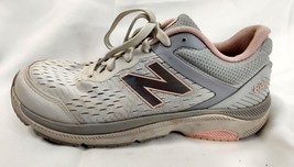 New Balance 847v4 Women&#39;s Size 12 2A Narrow Walking Shoes White/Pink WW8... - $15.20