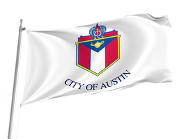 Austin, Texas Flag ,Size -3x5Ft / 90x150cm, Garden flags - $29.80