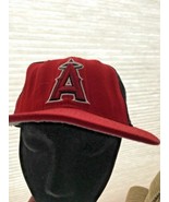 Genuine Merchandise New Era Los Angeles Angels 7 1/4 Hat Cap Red Black 0... - €5,93 EUR