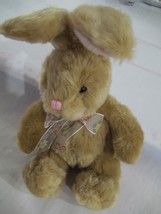 10&quot; Russ Berrie  &quot;Valerie&quot; Tan Easter Bunny Rabbit Plush Avon Exclusive - £11.98 GBP
