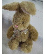10&quot; Russ Berrie  &quot;Valerie&quot; Tan Easter Bunny Rabbit Plush Avon Exclusive - £11.79 GBP