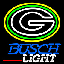 NFL Busch Light Green Bay Packers Neon Sign - £558.74 GBP