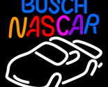Busch nascar neon beer sign 16  x 16  thumb155 crop