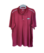 Arkansas Razorback Mens Short Sleeve Golf Shirt Kinghts Apparel XL 46/48 - £11.16 GBP
