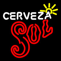 Cerveza Sol Sun Rays Neon Sign - £557.46 GBP