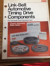 Vintage 1980 FMC Link-Belt Automotive Timing Drive Catalog #8020 - £18.90 GBP