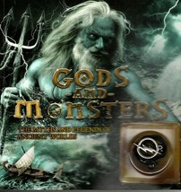 Gods and Monsters The Myths and Legends of Ancient Worlds With Necklace - £7.48 GBP