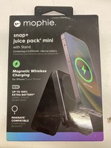 Mophine Snap+ 5000mAh Juice Pack mini with Stand Wireless Charging for Iphone - £19.25 GBP