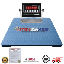 Optima Scale NTEP Legal for Trade 4x4 Feet Floor Pallet Scale 2,500 lb - £701.40 GBP