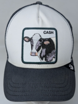 Goorin Bros Trucker Hat Snapback Cap Cash Cow Patch Mesh Vintage - $24.74