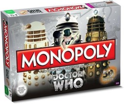 Monopoly Doctor Who 50th Anniversary Collector&#39;s Edition Board Game NEW ... - £47.32 GBP