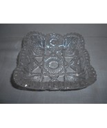 Lead Crystal Vintage Square Dish - $224.32 MXN