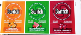 The Switch Fruit Juice Preproduction Advertising Art Work 2006 Carbonation - £14.98 GBP