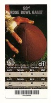 2007 Rose Bowl Game unused ticket USC Trojans Michigan Wolverines - £49.84 GBP