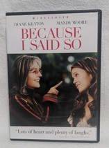 Because I Said So (DVD, 2007) Good Condition - £7.41 GBP
