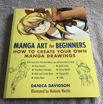 Manga Art for Beginners softback book - $15.00
